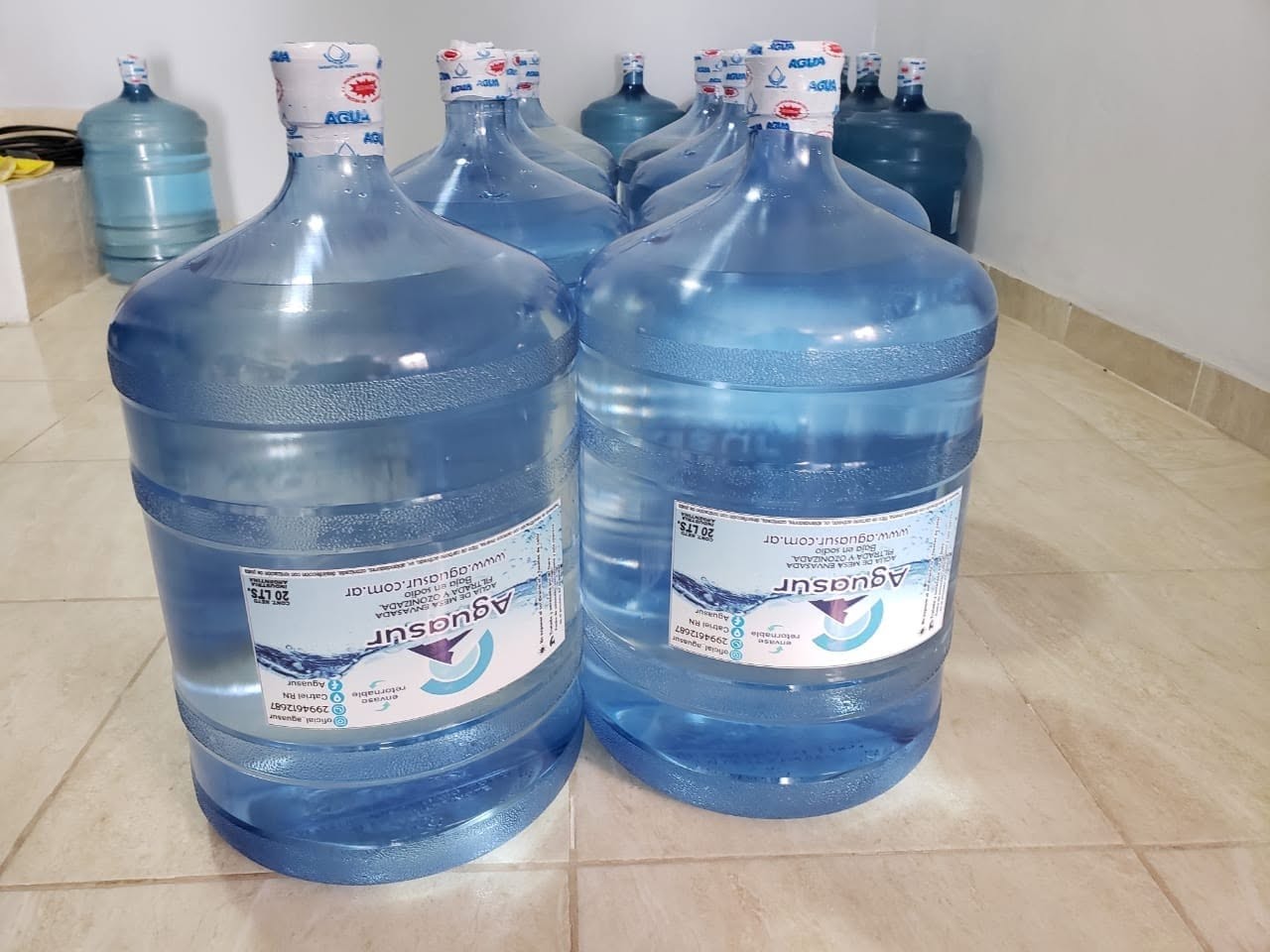 Bidones de Agua Sur